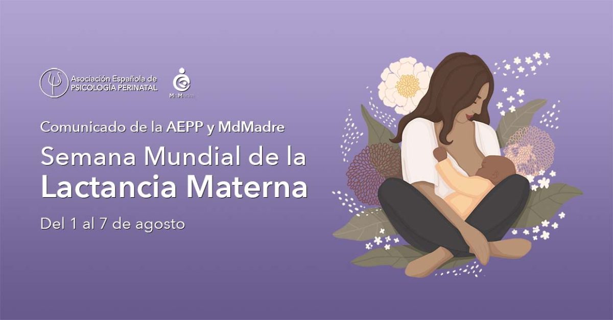 Comunicado de la AEPP y MDMadre en la  Semana Mundial de la Lactancia Materna