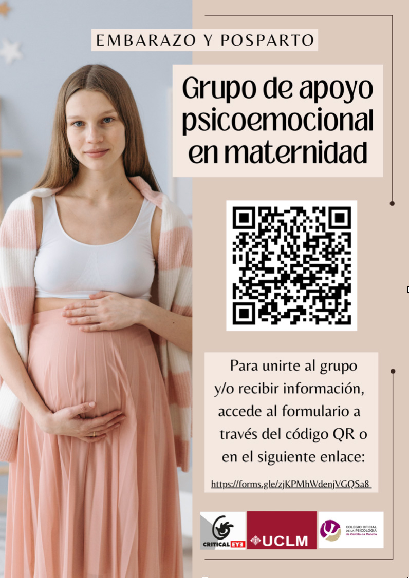 Flyer Grupo de Apoyo Psicoemocional Perinatal